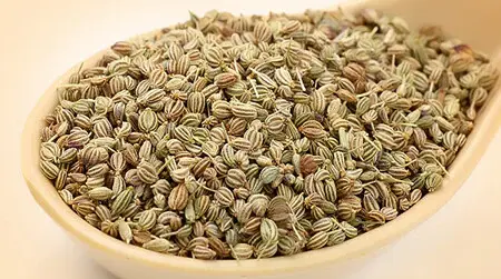 Ajwain Seeds:   Chew ajwain for quick gas relief.