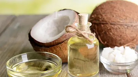 Coconut Oil: Apply gently to reduce burning sensation.