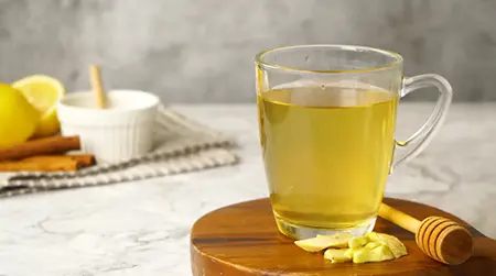 Honey, Warm Water: Soothes throat irritation and reduce frequent coughing naturally.