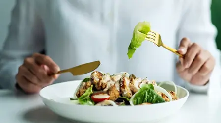 Slow Eating: Eat slowly to reduce gas and stomach pressure.